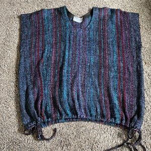 Vintage Boxy Woven Blouse